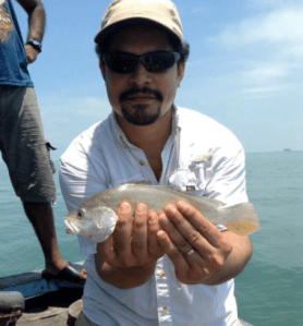 Naweshad with his Soldier Croaker