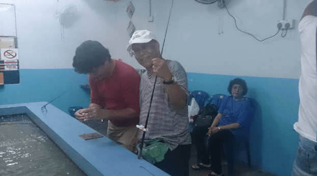 Prawning with Mum & Dad!