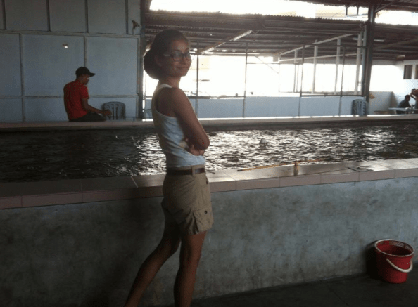 The old Jalan Melaka Raya Prawning Pond