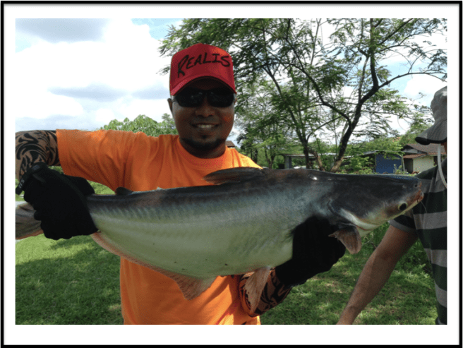 Dave's very first freshwater fish