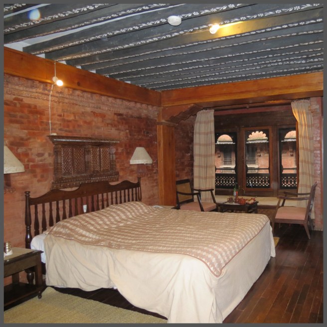 The traditional room of the Kantipur Temple House