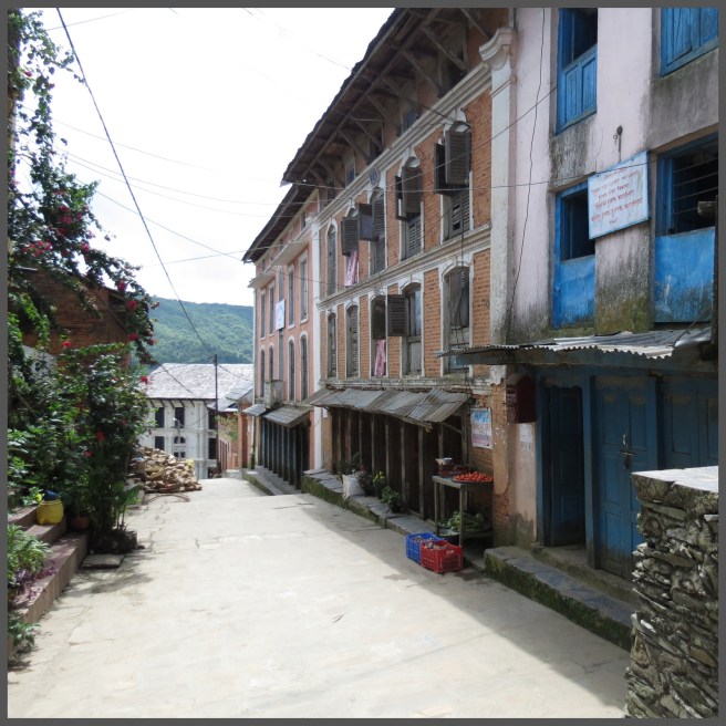 The streets of Bandipur