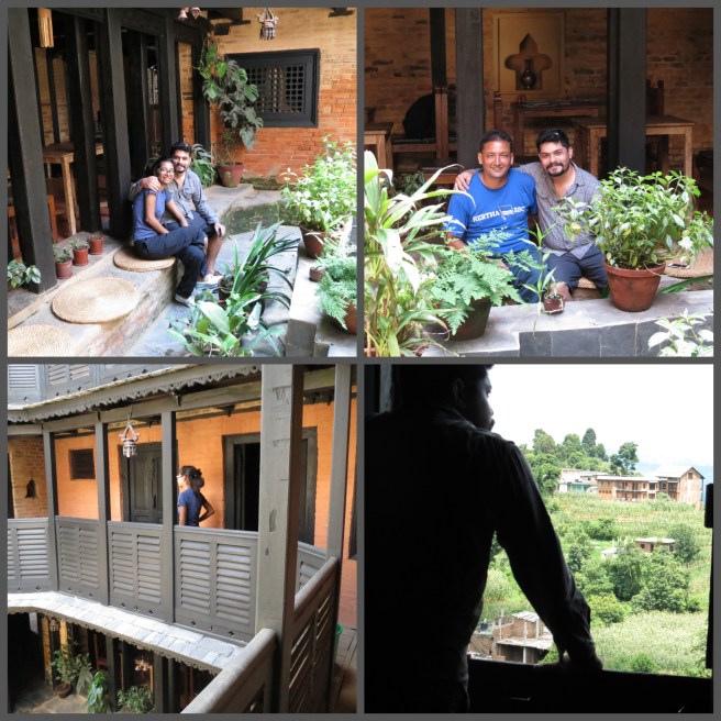 Enjoying the serenity of Gaun Ghar