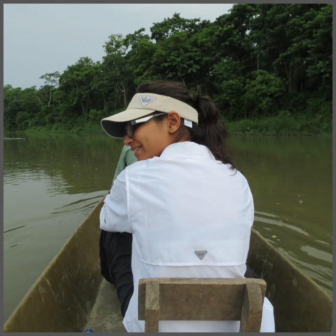 Turn only your head. 