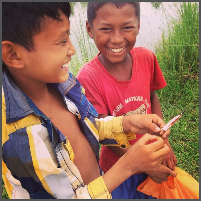 The boys that warned us of the Crocodile. 