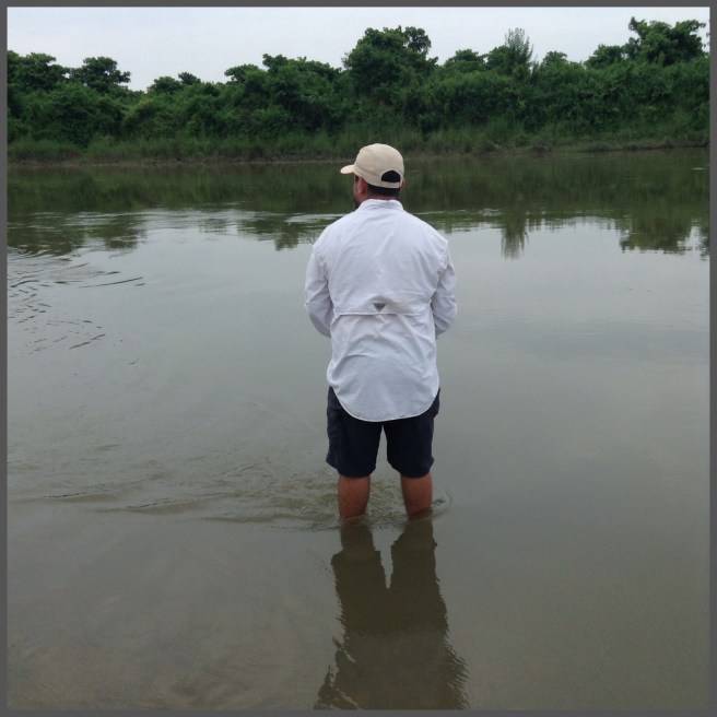 Being knee deep in Crocodile infested waters was not a good idea