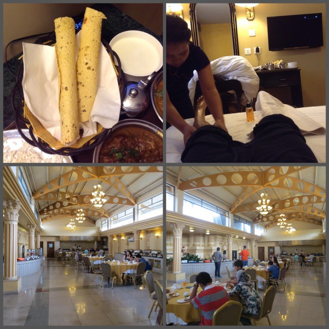 Brats. Enjoying the breakfast spread in such a large restaurant