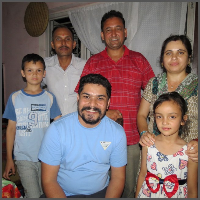 Bhasker and his beautiful family