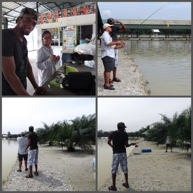 Naweshad showing Gerald how it's done