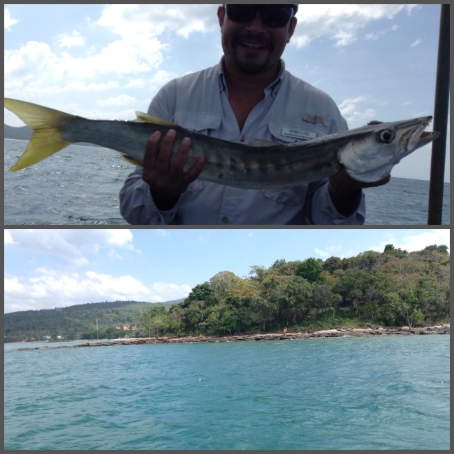 Great man, Great Barracuda, Great location.