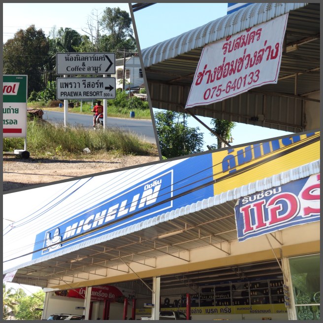 In an event you need to fix that tyre in Krabi.