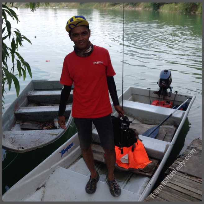 John, cool, calm, collected but most of all, confident with his knowledge of the area and Peacock Bass